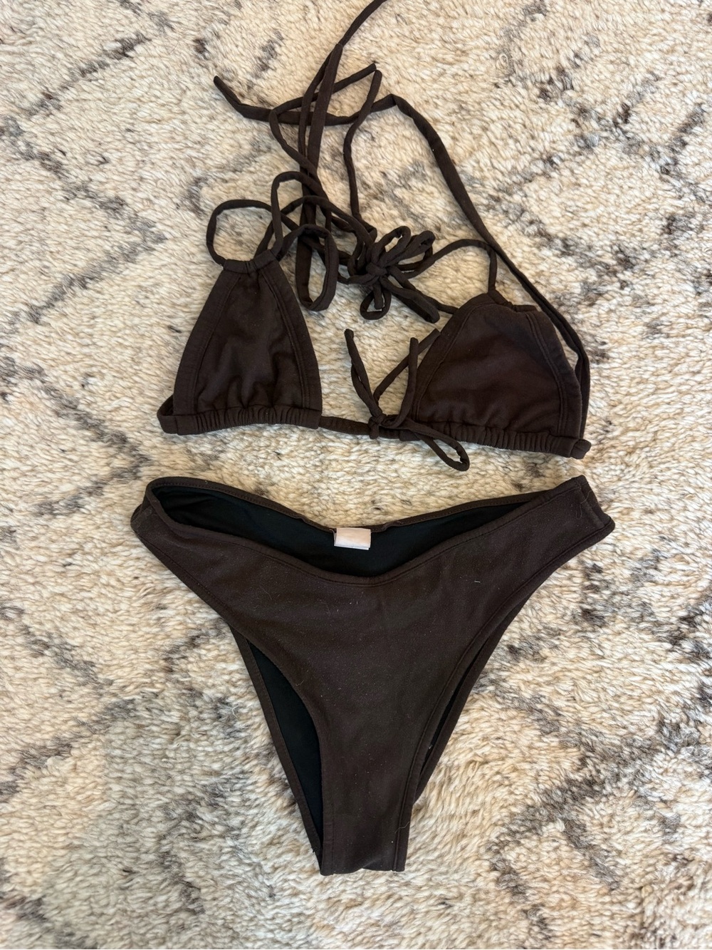 Montce Swim Brown Bikini Set - Picture 2 of 4